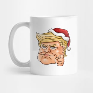 Trump Santa Hat Mug